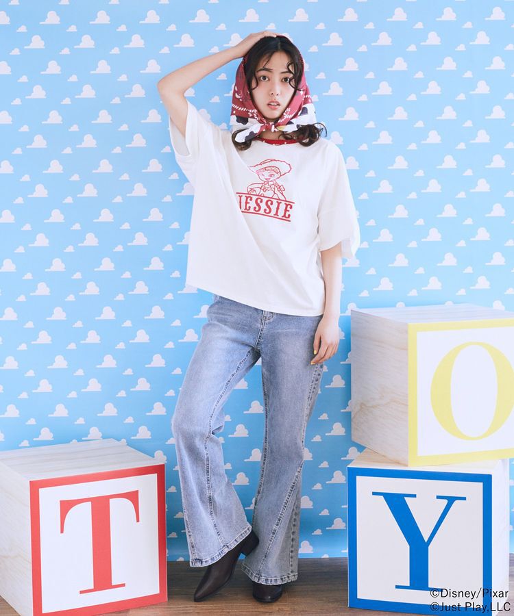 earth music&ecology「大判ストール/TOY STORY」|ストール|