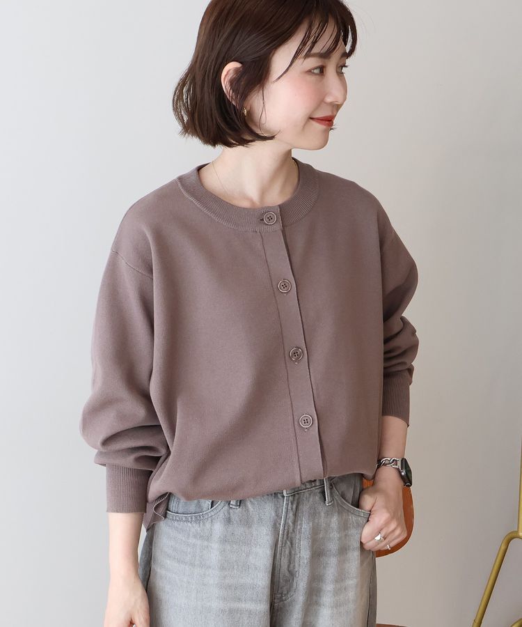 AMERICAN HOLIC「クルーネックニットカーディガン」|カーディガン|