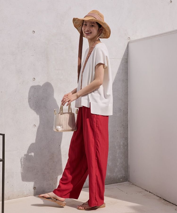 AMERICAN HOLIC「【WEB限定】接触冷感ワッシャーイージーパンツ」|その他|