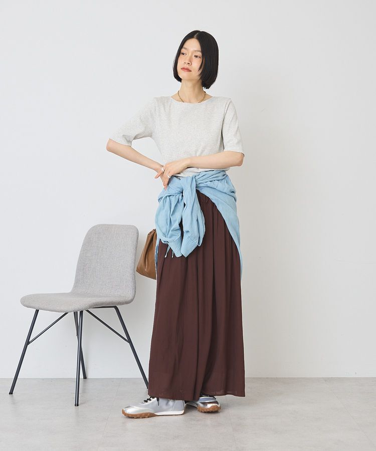 AMERICAN HOLIC「【選べる丈】接触冷感シフォンスカーチョ【WEB限定カラー有り】」|その他|