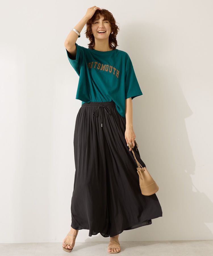 AMERICAN HOLIC「【選べる丈】接触冷感シフォンスカーチョ【WEB限定カラー有り】」|その他|