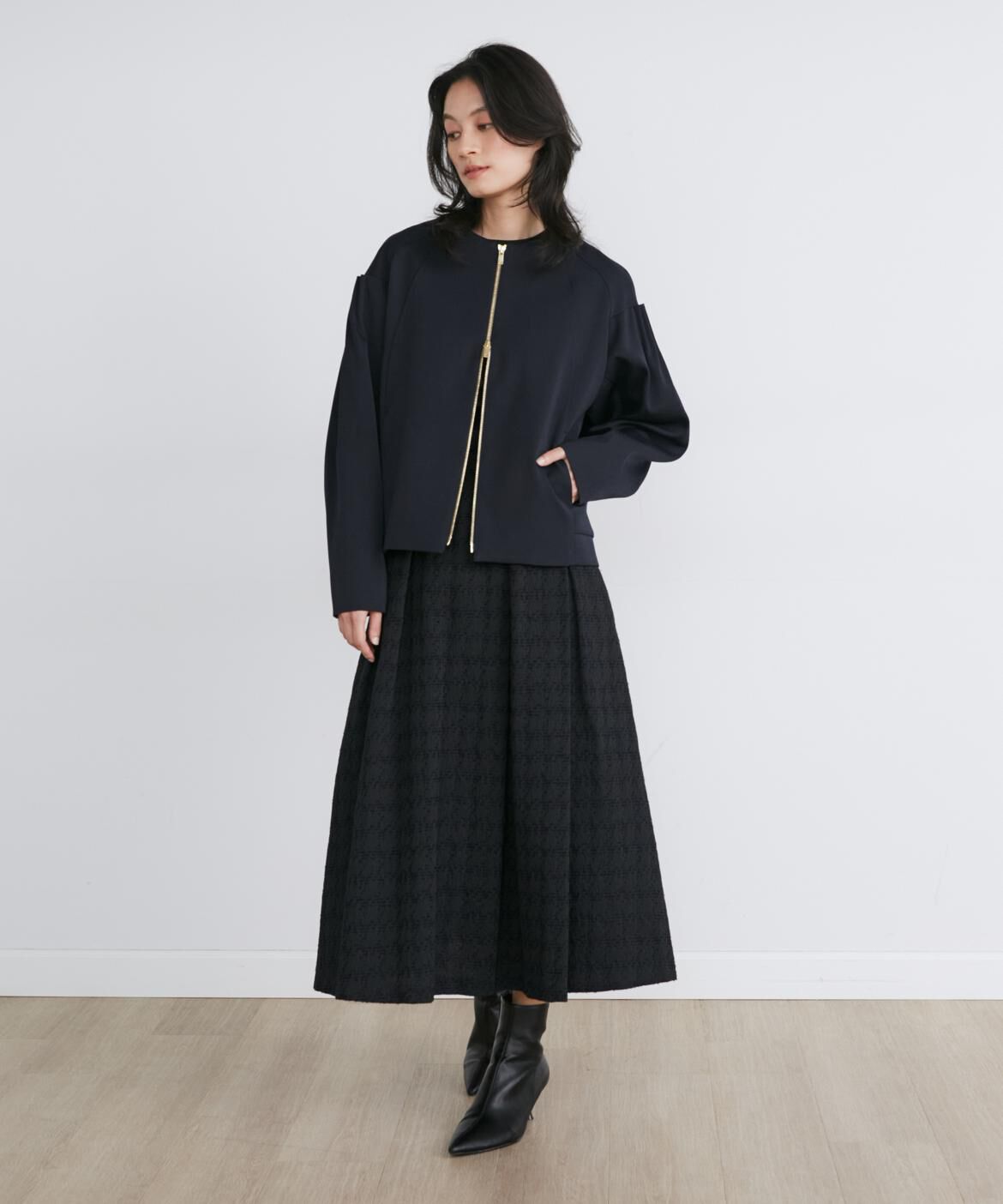 INED「タックディテールジップブルゾン《la veille by SUPERIOR CLOSET》」|その他|