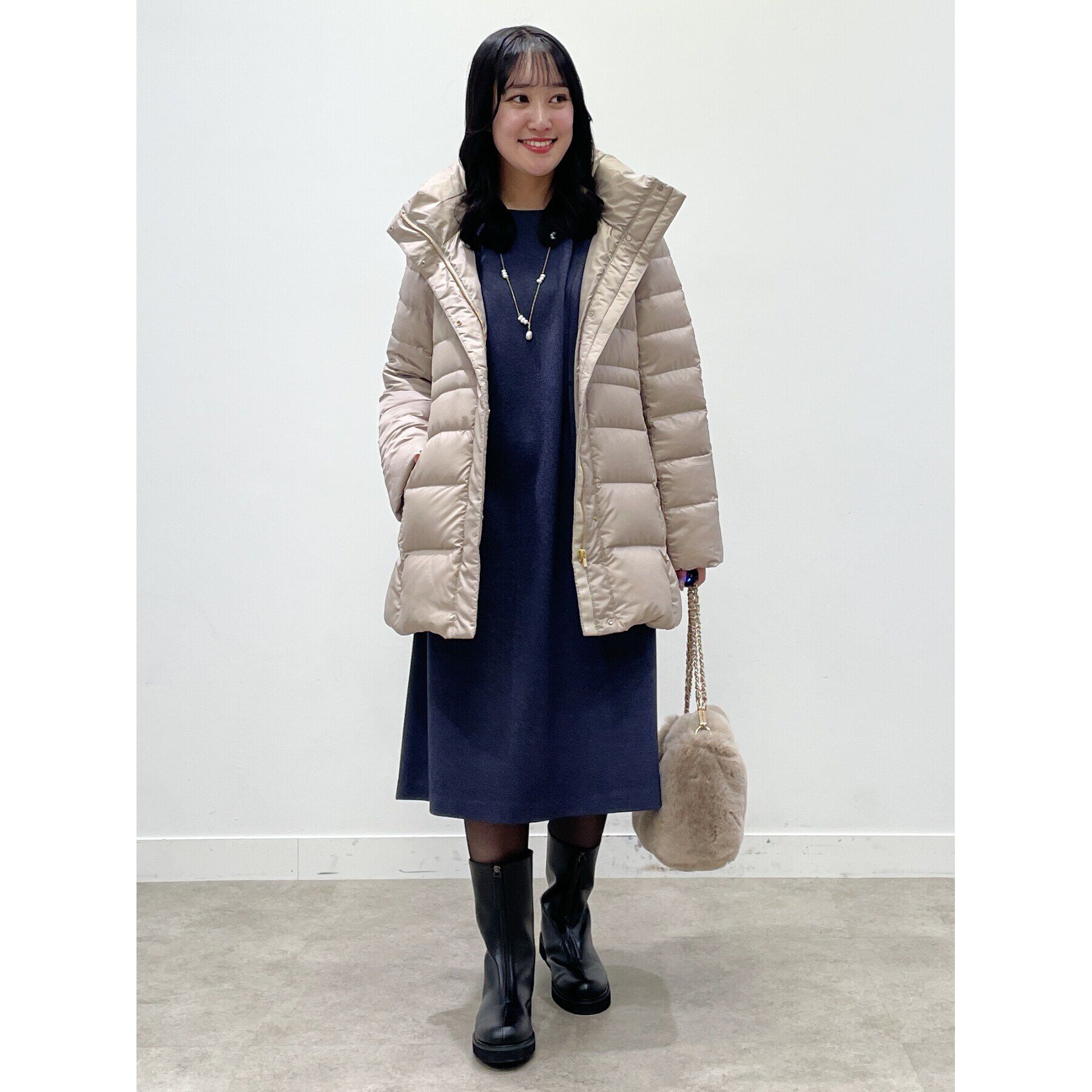 Reflect「【夏SALE】ドルマンスリーブストレートシルエットワンピース」|ワンピース|