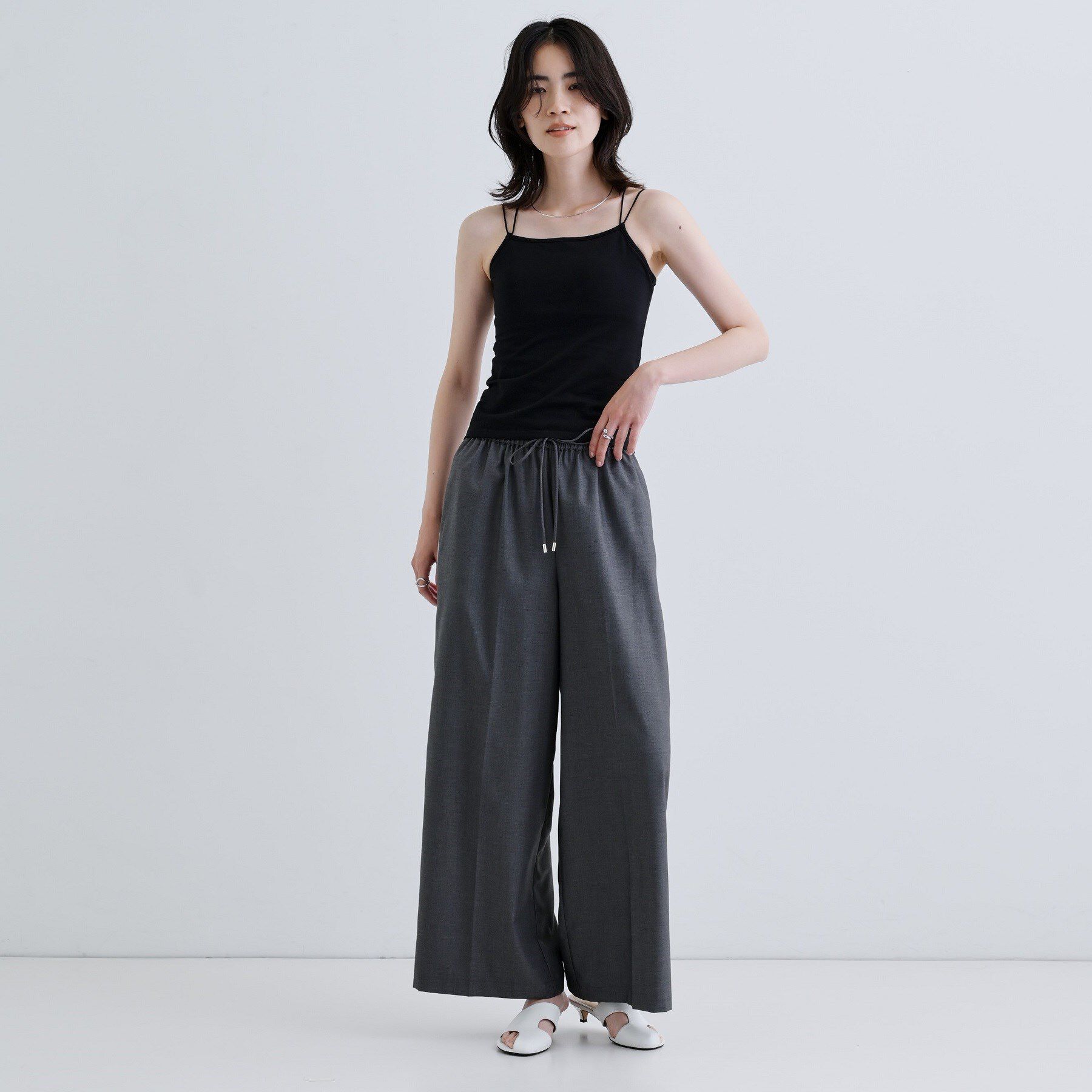 GALLEST「【一部店舗限定】カップ付きバッククロスキャミソール」|キャミソール|