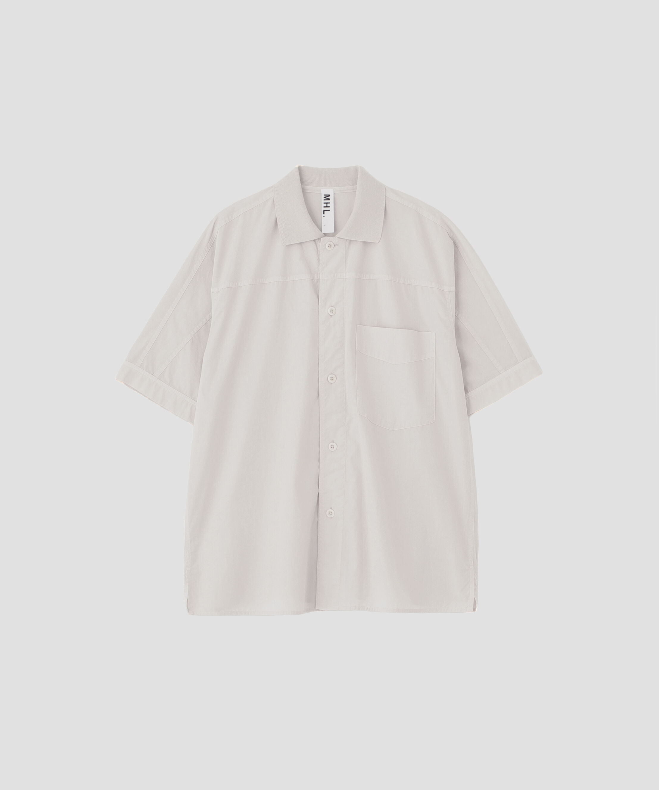 MHL.「GARMENT DYED COTTON POPLIN SHIRT」|シャツ・ブラウス|