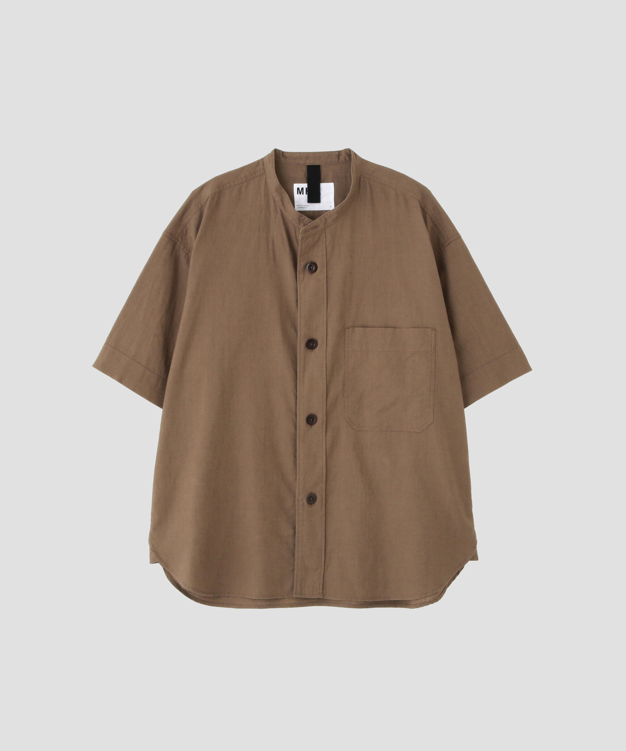 MHL.「SURFACE DYED COTTON LINEN SHIRT」|シャツ・ブラウス|