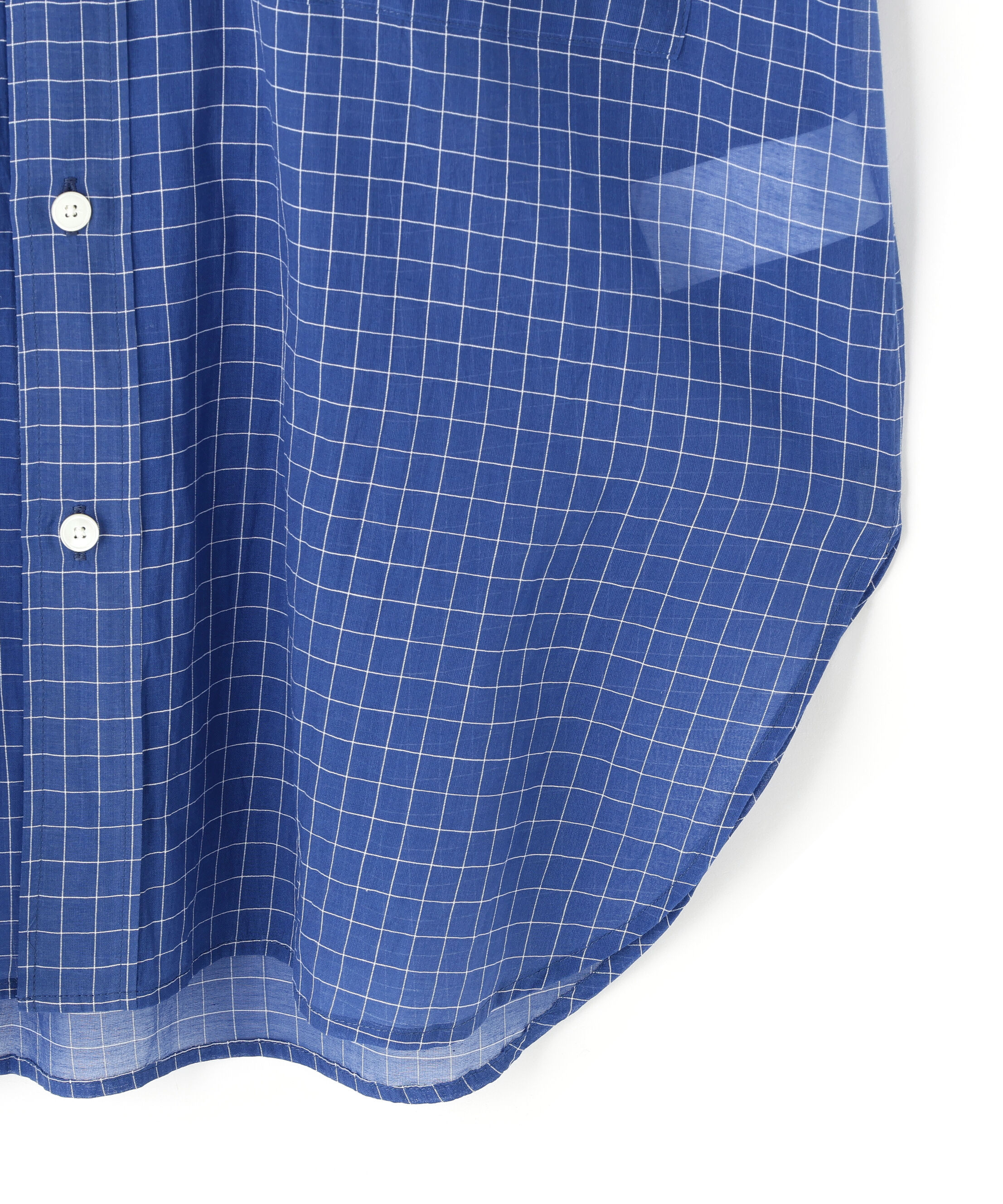 YLEVE 「YLEVE / COTTON SILK CHECK SHIRT」|シャツ・ブラウス|
