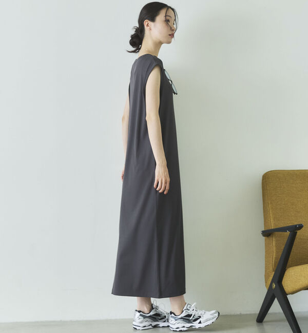 Doux archives「フレンチスリーブリブワンピース」|ワンピース|