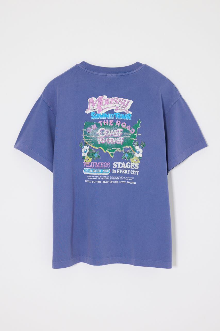MOUSSY「MOUSSY VOL26 TOUR TEE」|Tシャツ・カットソー|