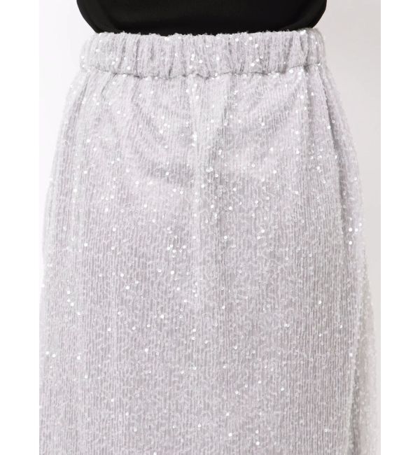 ELENDEEK「SPANGLE PLEATS SK」|スカート|
