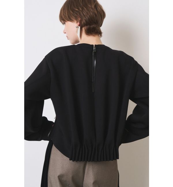 ELENDEEK「TUCK HEM CROPPED CS」|Tシャツ・カットソー|