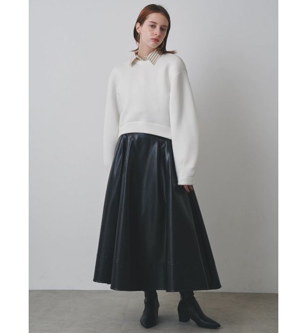 ELENDEEK「TUCK HEM CROPPED CS」|Tシャツ・カットソー|
