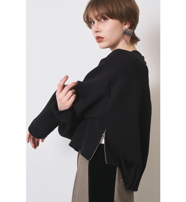 ELENDEEK「TUCK HEM CROPPED CS」|Tシャツ・カットソー|