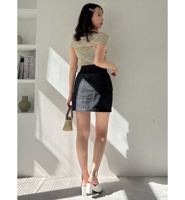 dazzlin「【WEB限定】2wayオフショルニットトップス」|ニット・セーター|