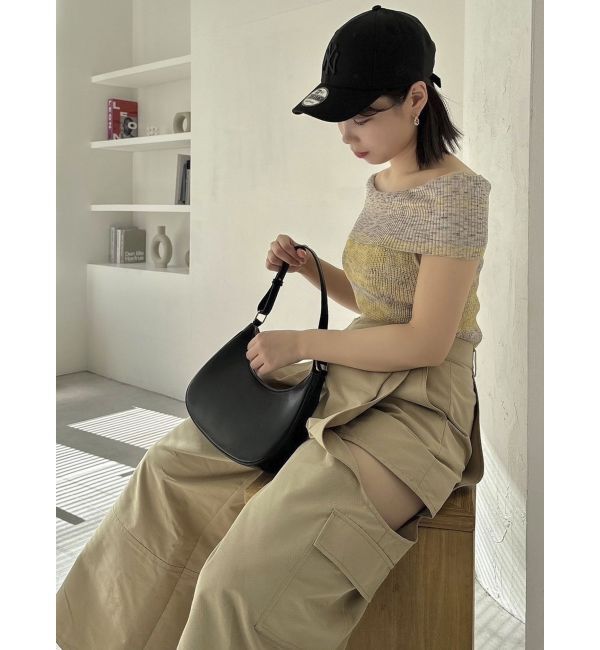 dazzlin「【WEB限定】2wayオフショルニットトップス」|ニット・セーター|