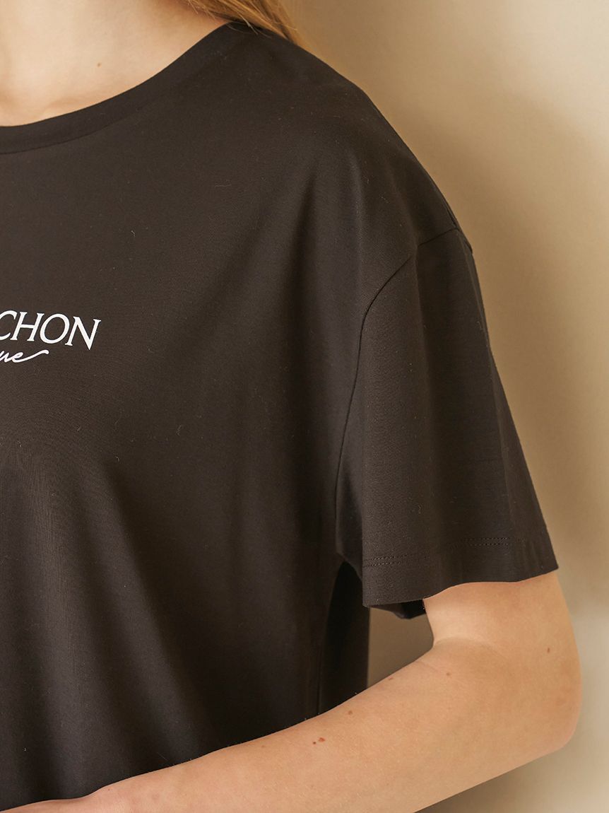 gelato pique「【JOEL ROBUCHON】【持続冷感】ロゴプリントTシャツ」|ルームウェア|