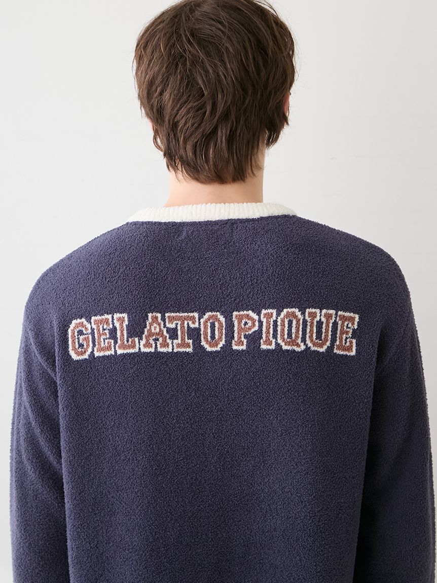 GELATO PIQUE HOMME「【HOMME】エアリーモコカレッジプルオーバー」|プルオーバー|