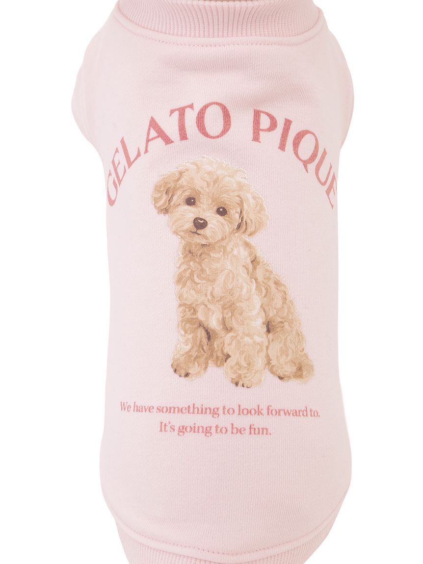  GELATO PIQUE CAT&DOG「【CAT&DOG】お散歩ドッグ裏毛プルオーバー」|その他|