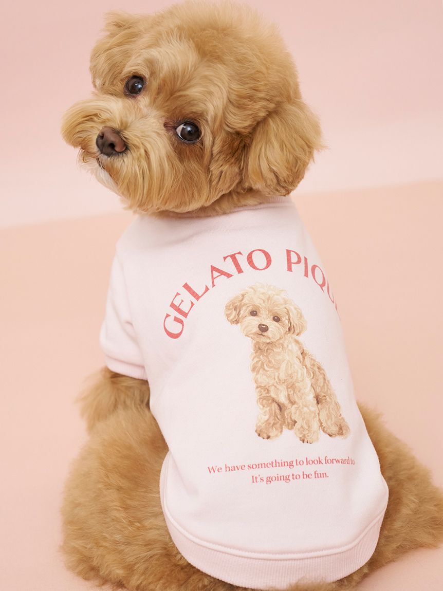  GELATO PIQUE CAT&DOG「【CAT&DOG】お散歩ドッグ裏毛プルオーバー」|その他|PNK