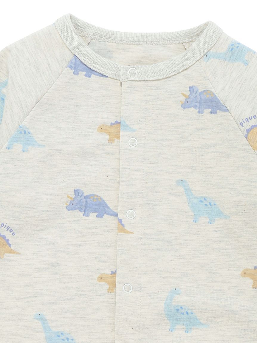 GELATO PIQUE KIDS & BABY「【BABY】ダイナソー柄ロンパース」|ロンパース|