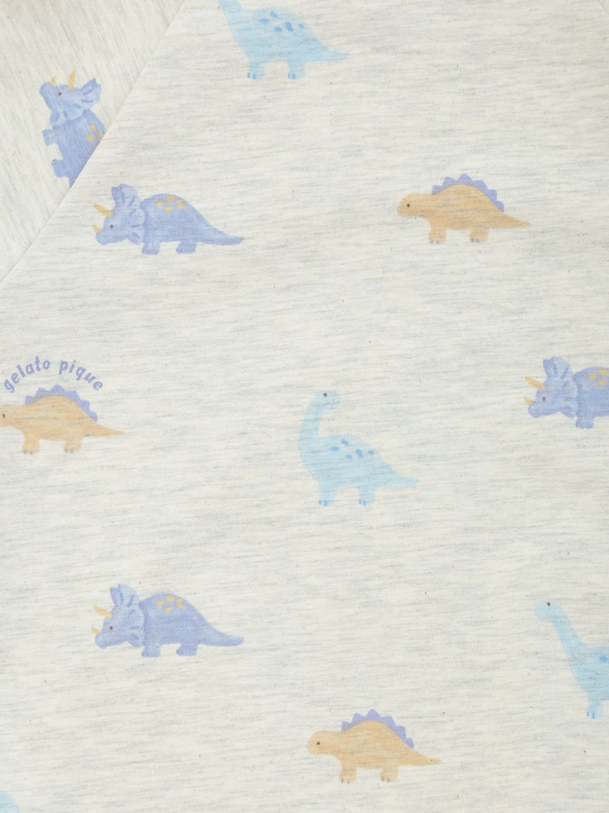 GELATO PIQUE KIDS & BABY「【BABY】ダイナソー柄ロンパース」|ロンパース|
