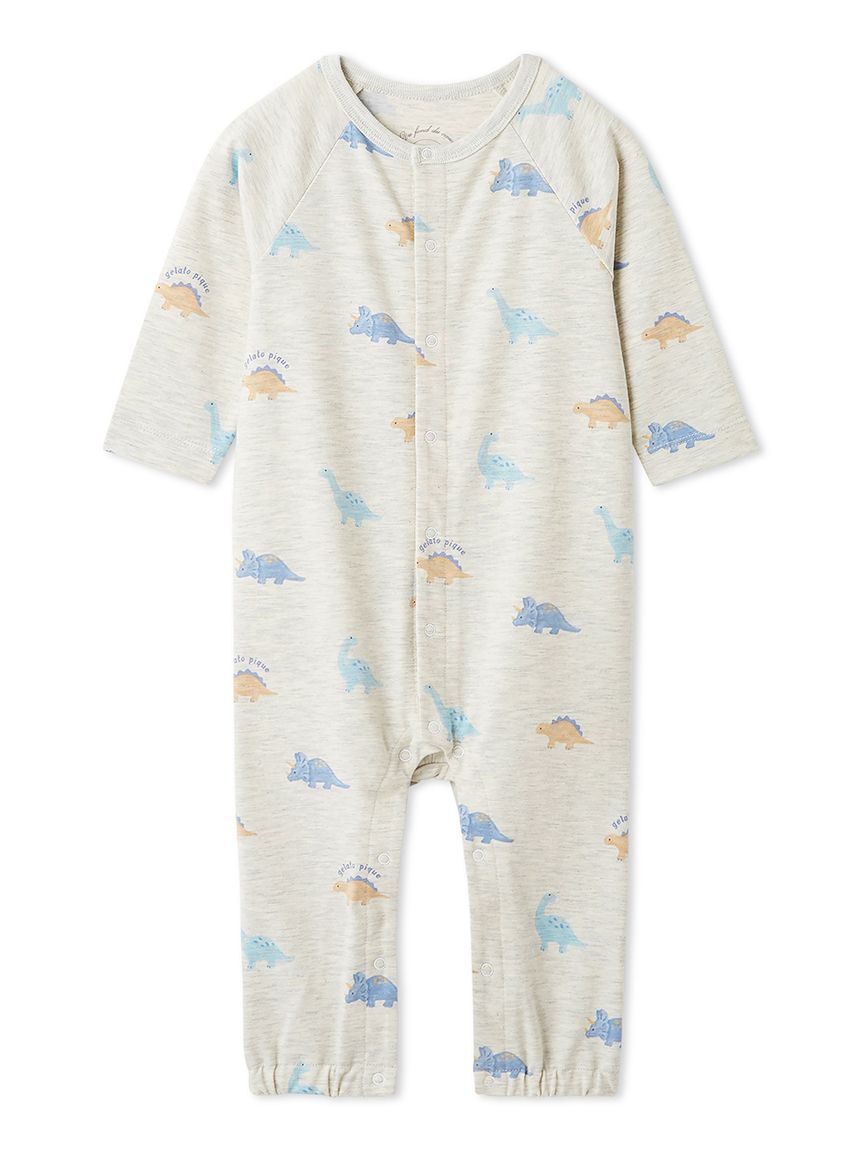 GELATO PIQUE KIDS & BABY「【BABY】ダイナソー柄ロンパース」|ロンパース|