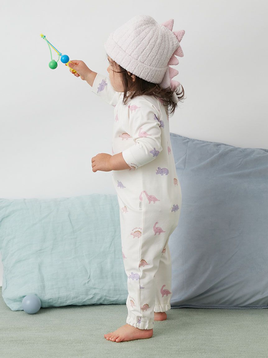 GELATO PIQUE KIDS & BABY「【BABY】ダイナソー柄ロンパース」|ロンパース|