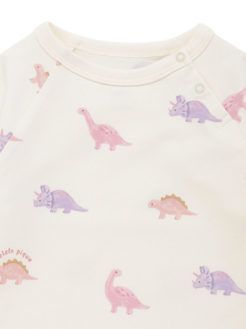GELATO PIQUE KIDS & BABY「【BABY】ダイナソー柄ロンT」|その他ベビーウェア|