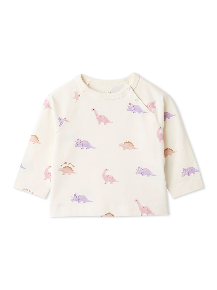 GELATO PIQUE KIDS & BABY「【BABY】ダイナソー柄ロンT」|その他ベビーウェア|