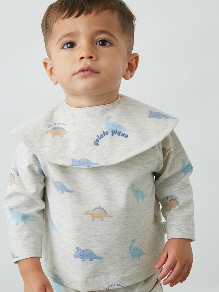 GELATO PIQUE KIDS & BABY「【BABY】ダイナソー柄ロンT」|その他ベビーウェア|