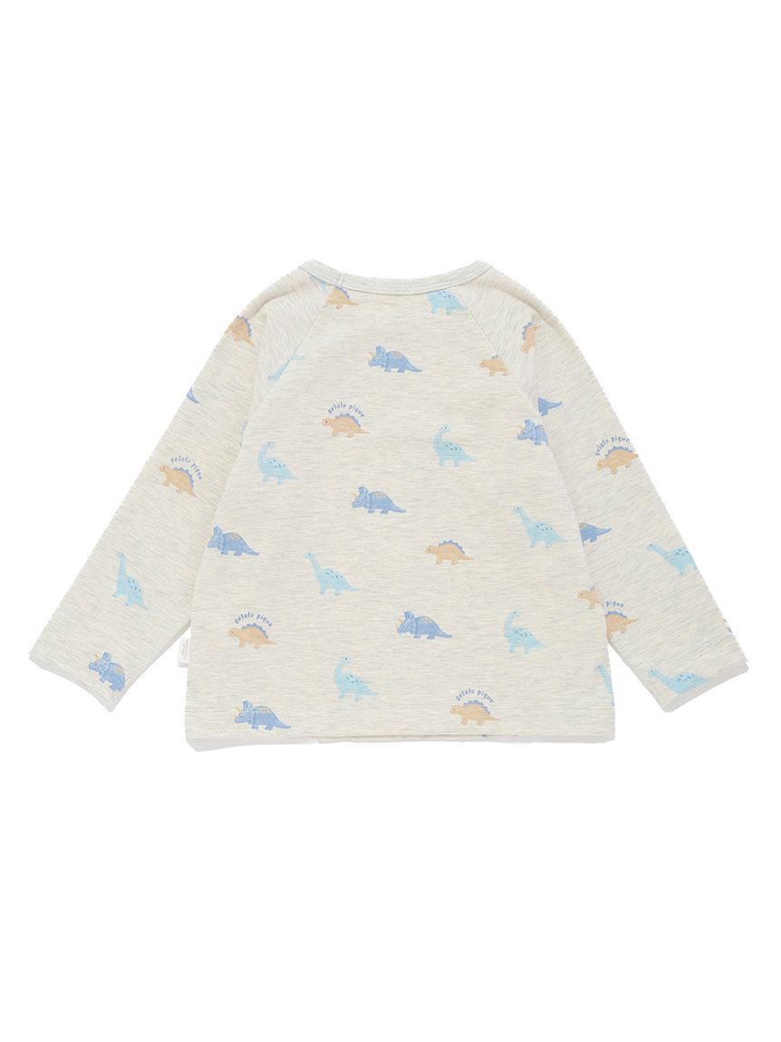 GELATO PIQUE KIDS & BABY「【KIDS】ダイナソー柄ロンT」|ルームウェア|