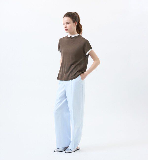 MACKINTOSH PHILOSOPHY「【Cleric Collar Knit】シアードルマン」|ニット・セーター|