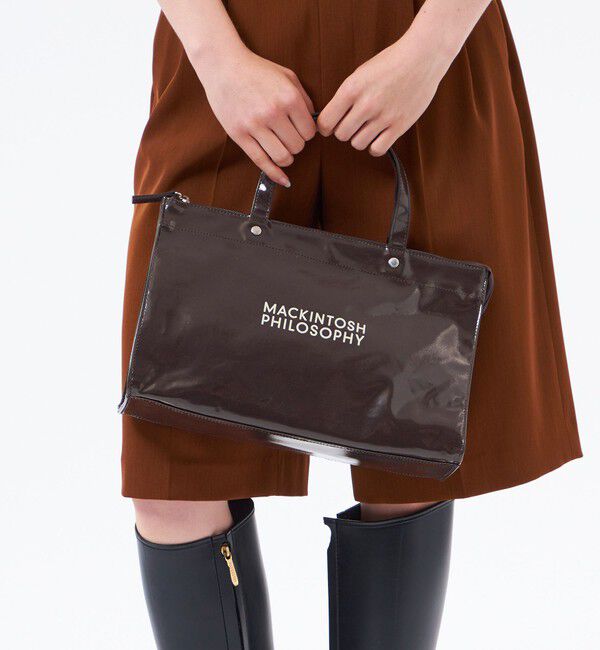 MACKINTOSH PHILOSOPHY「【Buckingham Tote（バッキンガムトート）】ロゴプリント ランドスケ―プ型」|トートバッグ|