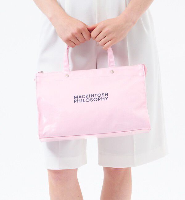 MACKINTOSH PHILOSOPHY「【Buckingham Tote（バッキンガムトート）】ロゴプリント ランドスケ―プ型」|トートバッグ|