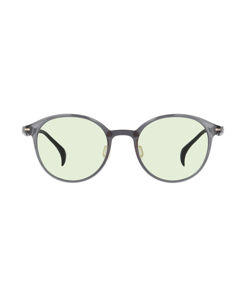  「Zoff | UNITED ARROWS ボストン型 サングラス クリアフレーム 軽量 UVカット ユナイテッドアローズ」|サングラス|
