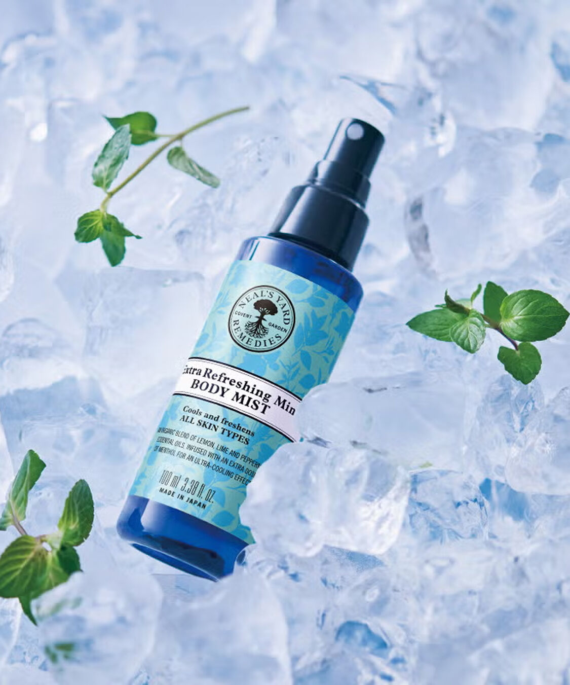 NEAL&rsquo;S YARD REMEDIES「【季節限定】リフレッシュミント ボディミスト エクストラ 100ml」|香水・フレグランス|