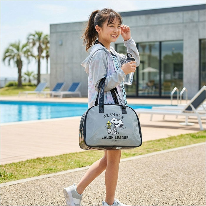 BACKYARD FAMILY「プールバッグ ボストン型 通販 プールバック 水泳バッグ 水泳バック ビニールバッグ」|その他|