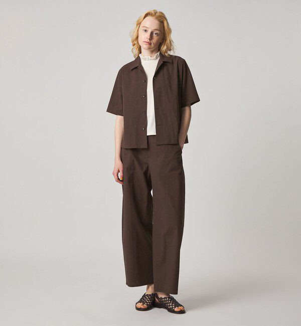 STEVEN ALAN「＜Steven Alan＞コットン ショートスリーブ シャツ」|シャツ・ブラウス|