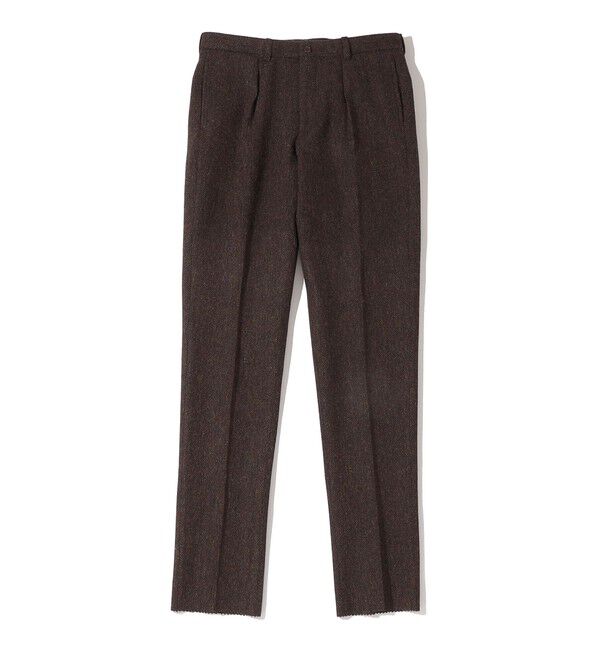 SHIPS「Southwick: HarrisTweed 1タック IVY トラウザーズ」|スラックス|