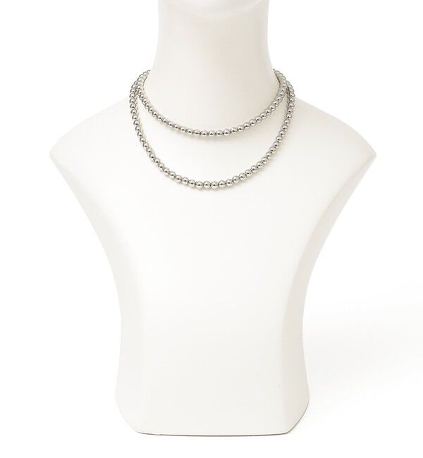 SHIPS Colors 「SHIPS Colors:メタル ボール ロング ネックレス（75cm）」|ネックレス|