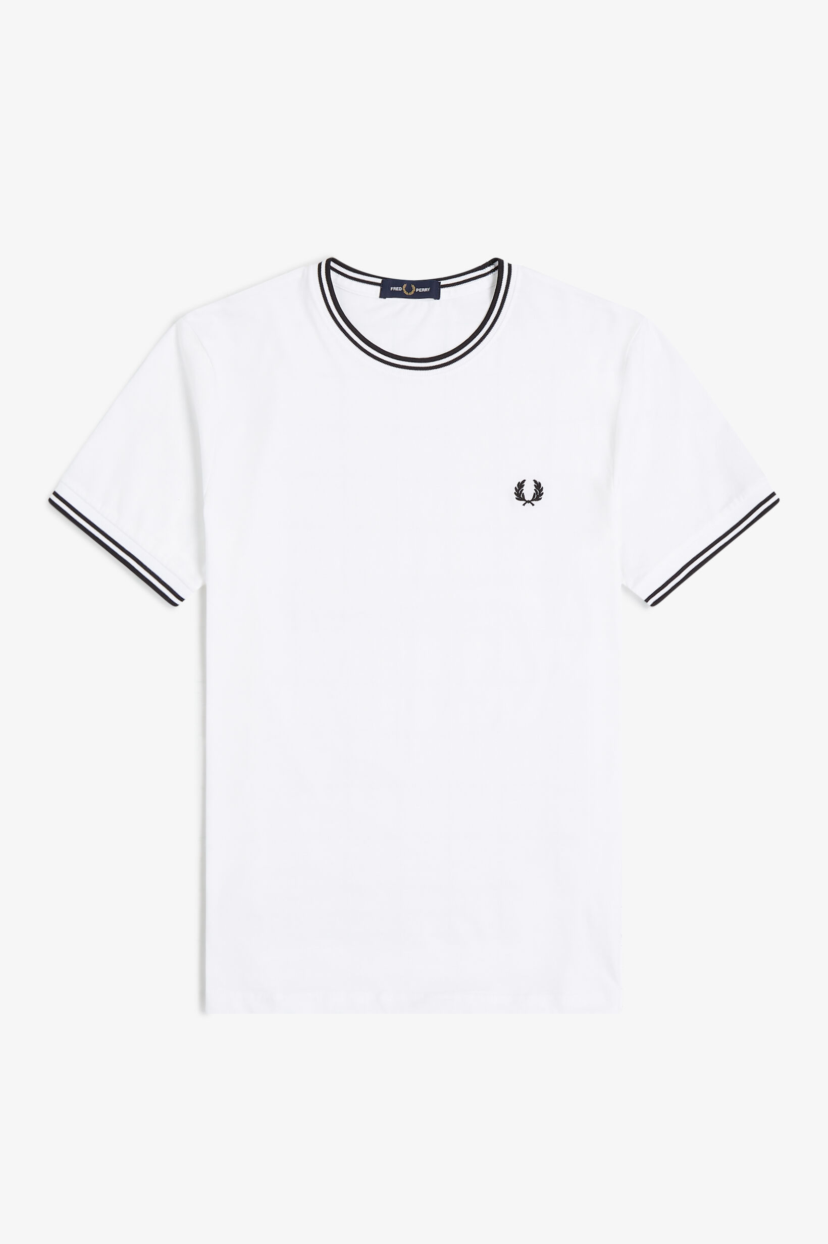 FRED PERRY 「Twin Tipped T-Shirt／ティップラインTシャツ M1588」|Tシャツ・カットソー|