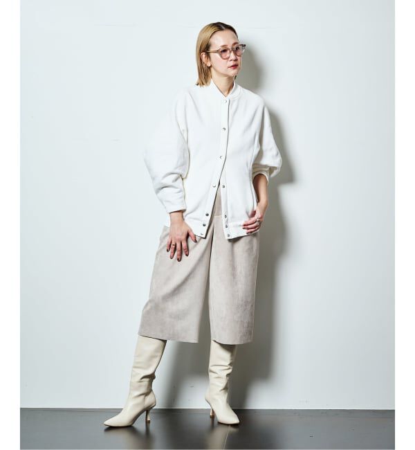  「SEEALL 別注 ERGONOMIC SNAP CARDIGAN [WHITE]：スウェット」|スウェット・ジャージ|