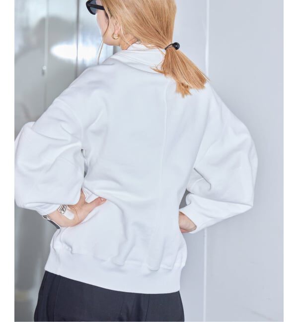  「SEEALL 別注 ERGONOMIC SNAP CARDIGAN [WHITE]：スウェット」|スウェット・ジャージ|