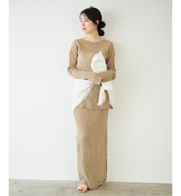 Plage「LES ATELIERS FRANCAIS DE CONFECTION 別注 I LINE スカート」|スカート|