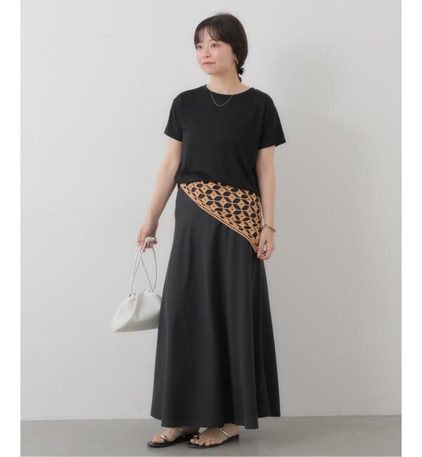 SLOBE IENA「《シリーズあり》ジオメトリックレースバブーシュカ」|バンダナ・スカーフ|
