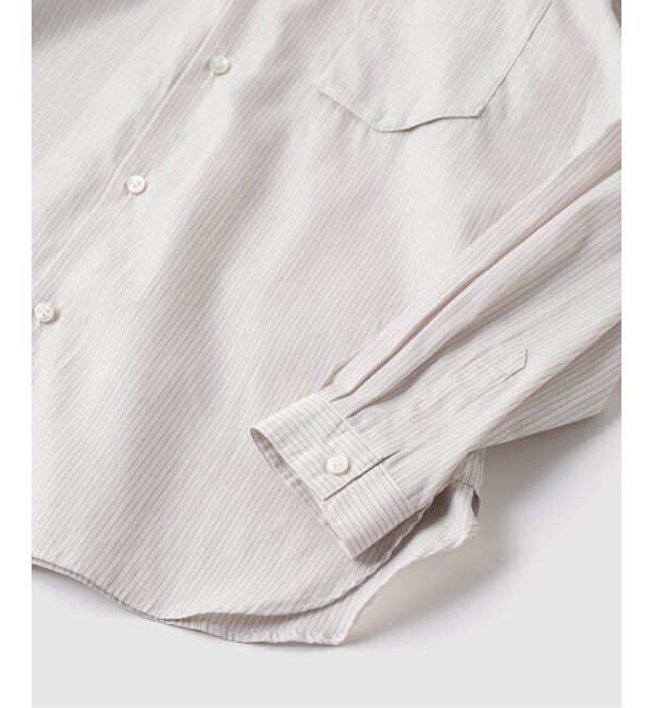 PULP「MATSUFUJI / マツフジ STRIPE UTILITY SHIRT」|シャツ・ブラウス|