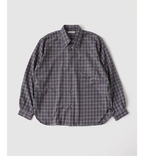 PULP「MATSUFUJI / マツフジ VINTAGE FABRIC UTILITY SHIRT」|シャツ・ブラウス|グレー