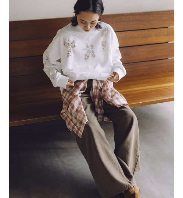 JOURNAL STANDARD「別注【TOLIGHT&times;JOURNALSTANDARD】ケミカルレースモチーフPO」|スウェット・ジャージ|