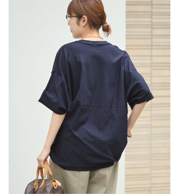 journal standard L'essage「ISNESS MUSIC/イズネス ミュージック 別注カレッジ風Tシャツ」|Tシャツ・カットソー|