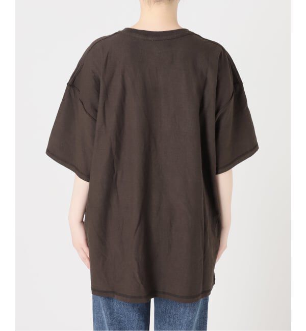 journal standard L'essage「ISNESS MUSIC/イズネス ミュージック 別注カレッジ風Tシャツ」|Tシャツ・カットソー|